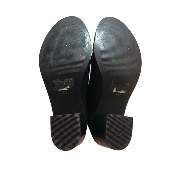 Dune London Women’s Pora Chelsea Pull On Suede Boots Black Size 38 (US 7.5-8) - Picture 5 of 10